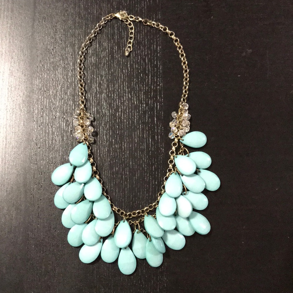 Blue necklace